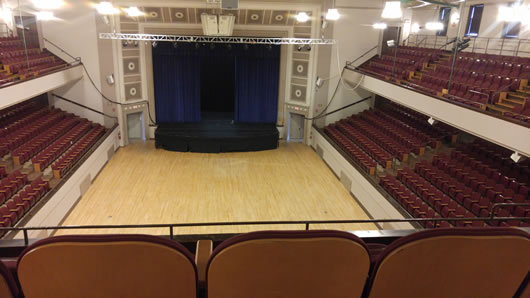 Plymouth Memorial Hall view from the Balcony Center